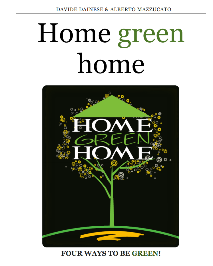 Copertina Libro Home Green Home