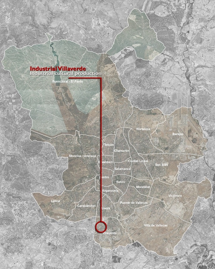 Mappa di Villaverde