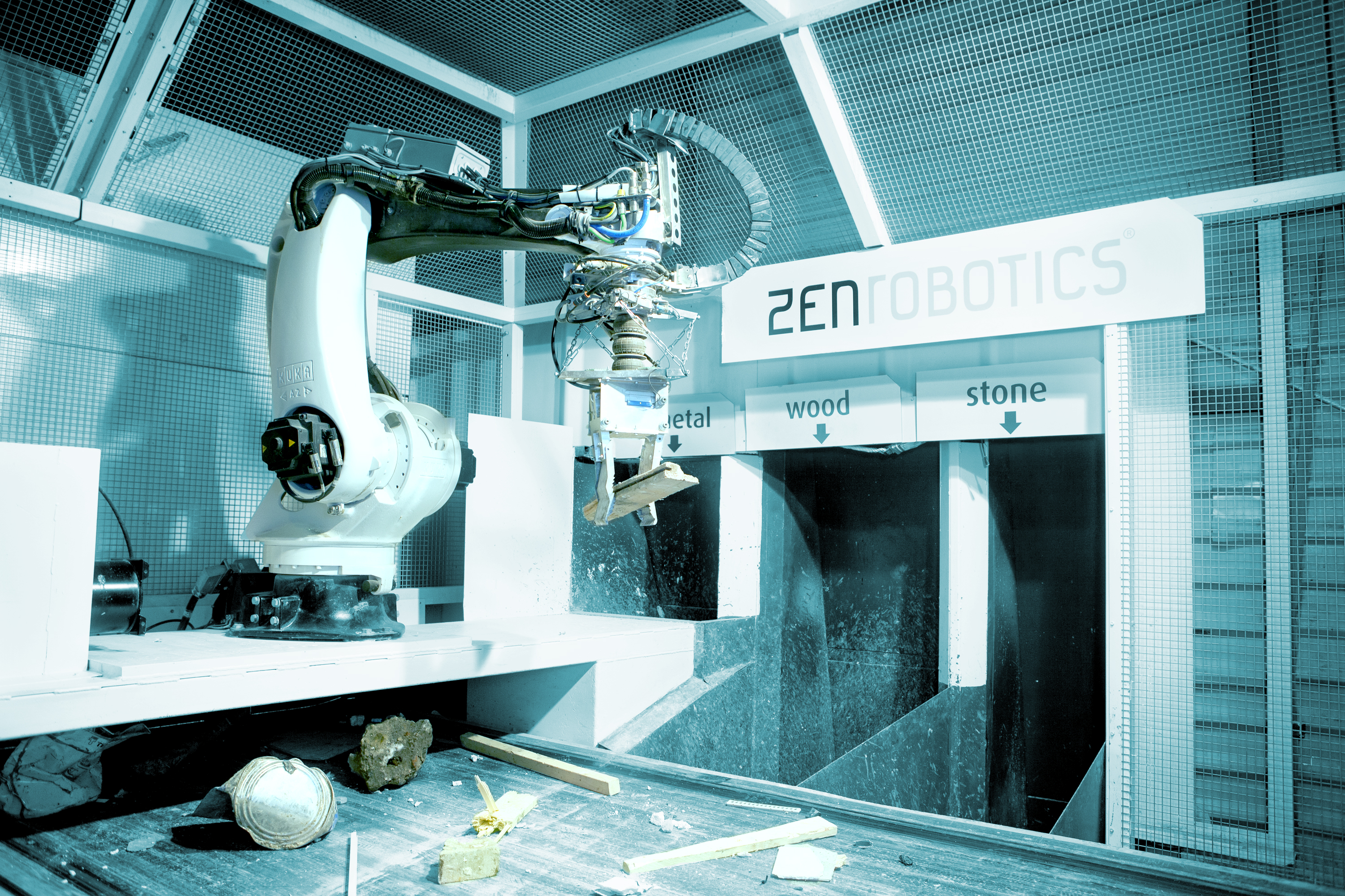 Raccolta differenziata robotica: Zen Robotics