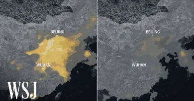 mappa della Cina con inquinamento e possibilità entro il 2060 di essere neutrale al carbonio